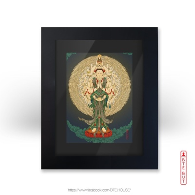 TRANH CANVAS THỤY SỸ - QUAN ÂM THIÊN THỦ THIÊN NHÃN